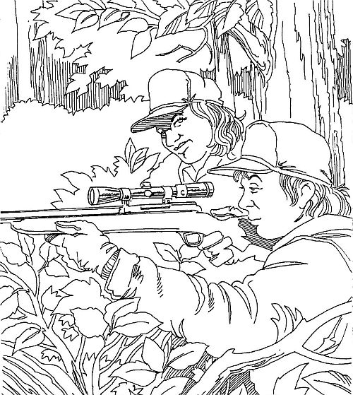 rifle on a buck 2