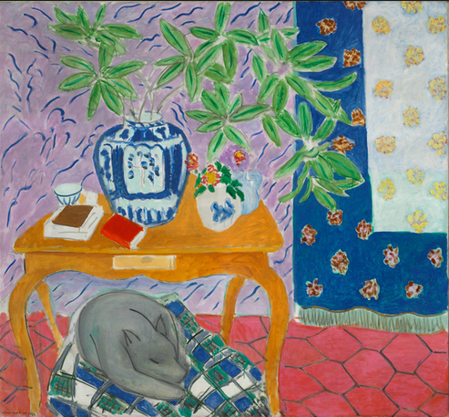 Interior with Dog by Matisse