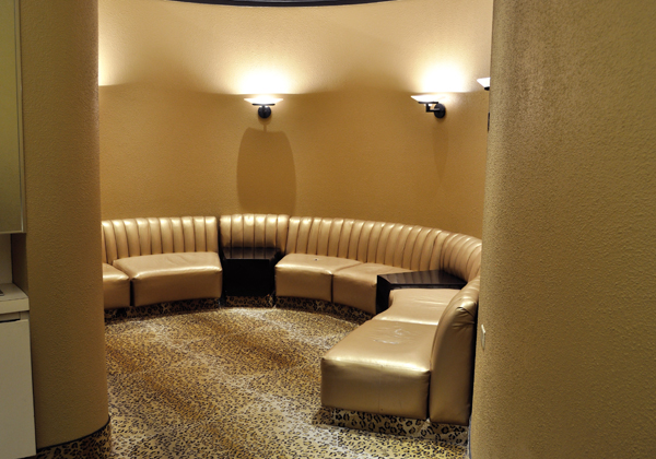 lounge in womans bathroom 12th floor downtown Macys